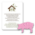 Mini Pig Style 1 Shape Seed Paper Gift Pack